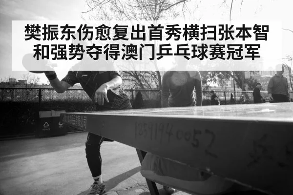 樊振东伤愈复出首秀横扫张本智和强势夺得澳门乒乓球赛冠军